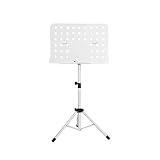 Soporte ajustable con perilla: rango de altura ajustable para 80-115cm, plegable atril que le permite ajustar a la altura perfecta.