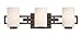 Designers Fountain 83803-FBZ 24in Del Ray 3-Light Bathroom Vanity Light Fixture, Flemish Bronze