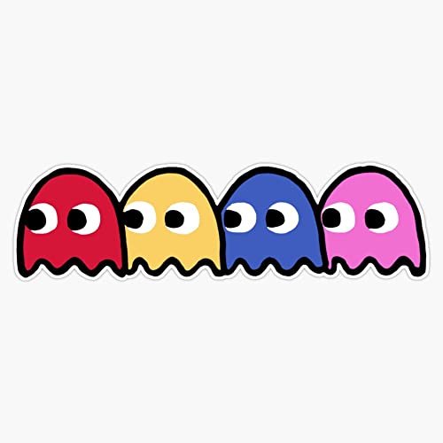 80s Bumper Sticker Vinyl Decal 5 inches