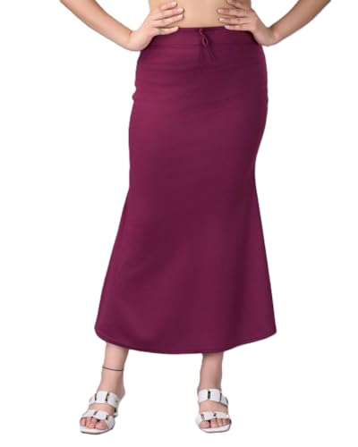 Image of LADLA FASHION] Women's Saree Shapewear - Mermaid Cut Saree Shaper Petticoat with Side Slit,