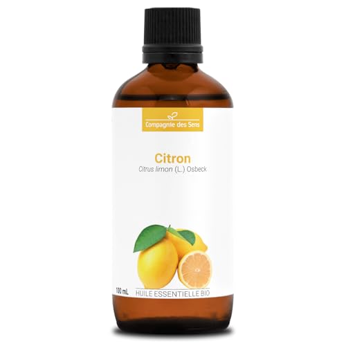 Limón (Citrus limon) BIO – 100 mL – Aceite Esencial Premium – 100% Puro, Natural – Garantía ChromaCert® – Quimiotipado e Integral