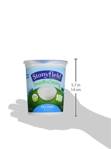 Vista 9 de Stonyfield Organic Yogur sin grasa, liso, 32 oz aperitivo de yogur multiporción y sustituto de cocina