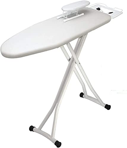 Planche à repasser pliable 110x30 cm réglable en hauteur pour centre de blanchisserie