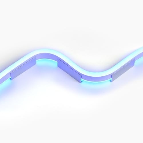 Image of Yescom 20Pack 2 inch Commercial RGB Rope Light Aluminium Mounting Clip | 8x12mm channel, 5cm mini design, Ideal for indoor outdoor flexible DIY, Compatible with 8x18mm Bilume RGBW
