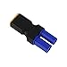 Fly RC 4pcs XT60 Male to EC5 Female Plug Connector Adapter for LiPo Battery Connector Adapters (Male XT60 to Female EC5)