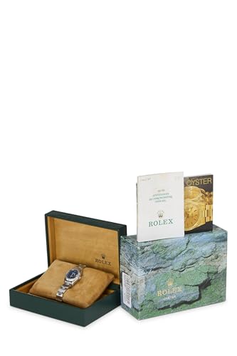 Pre-Loved Blue & Stainless Steel Roman Dial Date 69190 26mm, Blue2