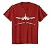 Flieger Landebahn Geschenk Pilot I Airbus I Airline T-Shirt Schwarz S Klassische Passform Halbarm Crew Rundhals-Ausschnitt Pull-On Alle Baumwolle 50%, Polyester 50% 1 Count 0 Taschen M&auml;nner