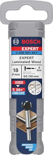 Foret de coupe Bosch Expert 18mm pour panneaux stratifiés de haute précision - 3