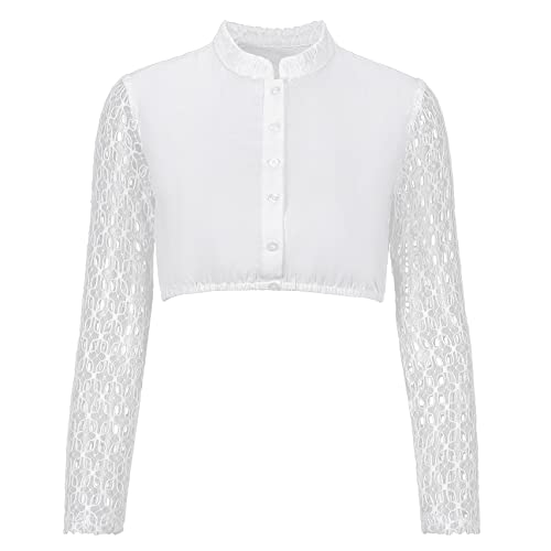 Dirndlwelle Trachtenbluse Dirndlbluse Dirndlbluse Spitze...