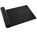 QH Tapis de Cuisson Barbecue Feuille Cuisson Barbecue Tapis Anti-adhérent et Réutilisable pour Barbecue Électrique Gaz et Charbon ((180X40) CM)