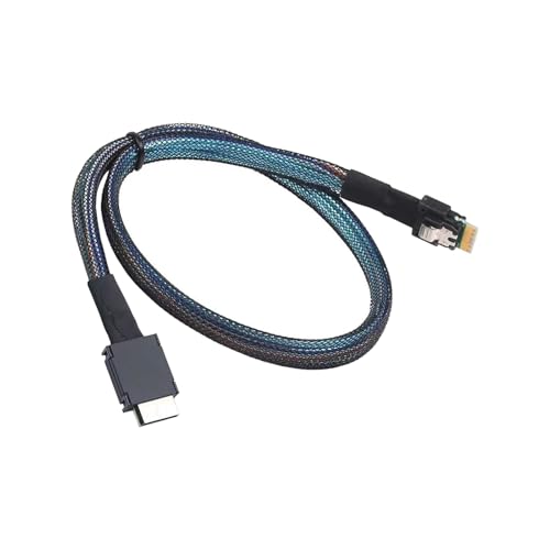 Cable PCIe SFF-8611 4i a SFF-8654 de 40 a 38 pines para conector de servidor y placa base de PC 4