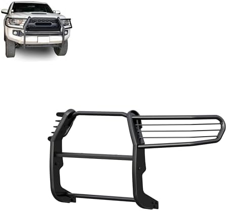 Amazon.com: Black Horse Grille brush Bumper Guard Modular Black ...