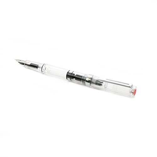 Image of Twsbi Eco Clear Fountain Pen with Broad Nib