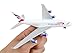 Herpa Aviation Toy Single Airplane British Airways A380, Kleiner Maßstab, Flugzeug Modell, Spielzeug Miniaturmodell aus Metall und Kunststoff - für Kinder ab 3 Jahren!