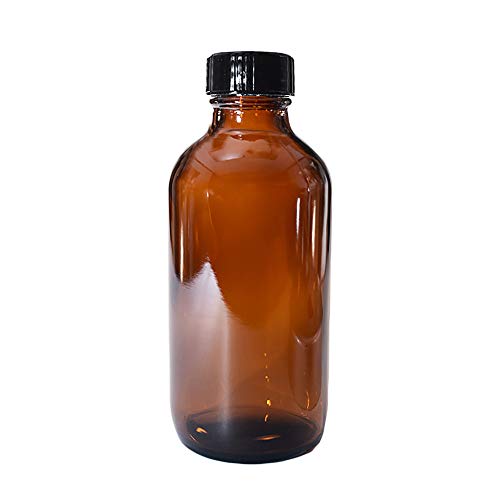 12-Pack-4-oz-Amber-Boston-Round-with-Black-Poly-Cap