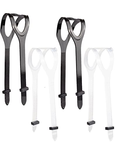 Universal Silicone Scuba Mask Strap, Two Color, 4pc miniatura 1