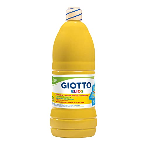 Gouache liquide 1 litre Giotto Jaune primaire