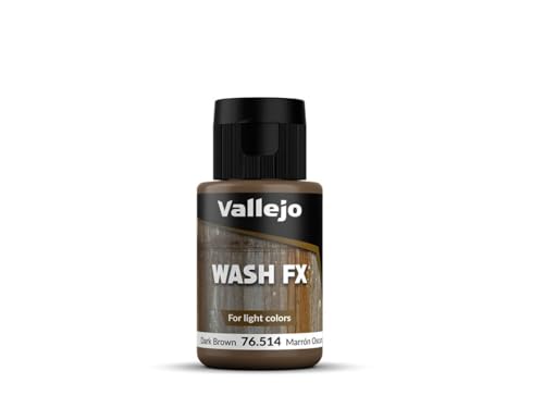 Vallejo Model Wash 76514 Dark Brown Wash (35ml)