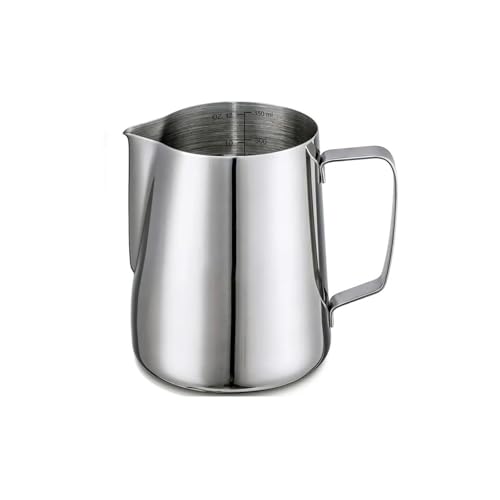 Pichet à mousse à lait en acier pour savourer un cappuccino onctueux au réveil - 2