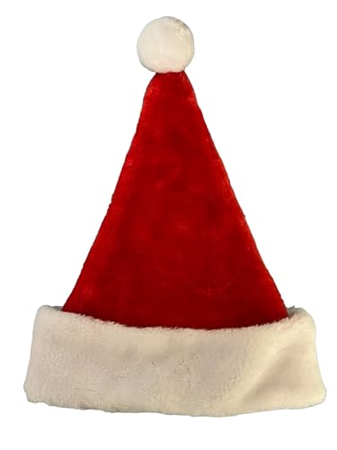Santa Hat- Adult Size- One Size Fits Most