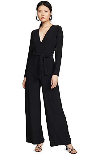 Norma Kamali Women's Jumpsuit, Black, M/38