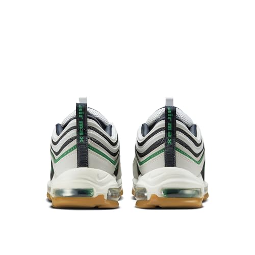 Nike Air Max 97 Men's Shoes (921826-021, Photon DUST/Dark Obsidian/White/Malachite) Size 8.54