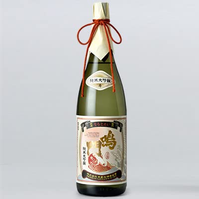 Amazon.co.jp: 鳴門鯛 純米大吟醸 寿 1800ml【蔵元直送】本家松浦酒造