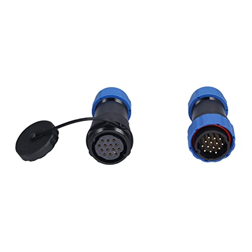 Conector de aviación SP28 IP68 14 pines miniatura 4