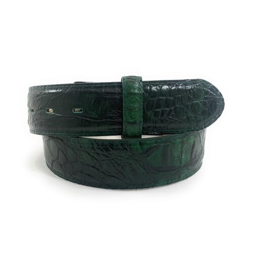 Ceinture Crocco Wild Green idéale pour rehausser un look urbain