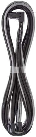 CableMod Pro ModFlex 12V-2x6 PCIe Cable for Corsair T5 (Blk+SLV, 2x8p,90°A)