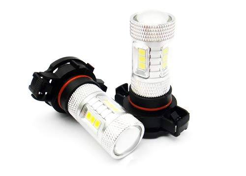 2x White H16 5202 PS19W PSX24W Bulb LED Sidelight Side Indicator - View #4