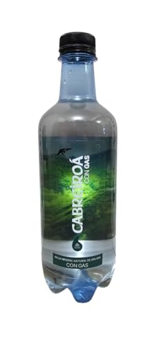 Cabreiroá Con Gas Añadido - Agua Mineral Natural Magma- 24 Botellas de 50CL PET