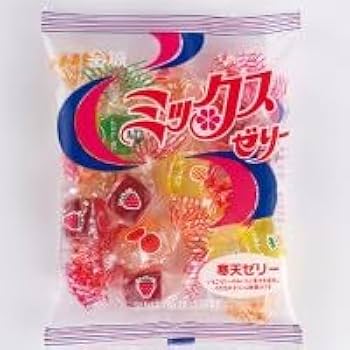 Amazon.co.jp: 金城製菓 ミックスゼリー 115g×10袋 : 食品・飲料