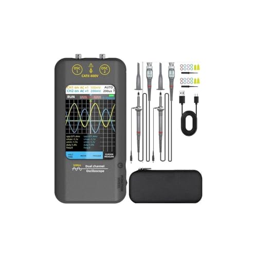 Oscilloscope numérique tactile O2 et générateur double canal 50 MHz innovant