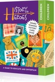 History Heroes: CHILDREN, a family card game about who shaped history while under 18 years old