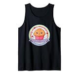 Lindo Muffin se compara con tu Rainbow Kawai Parejas Amigos Camiseta sin Mangas