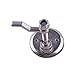 Difficult Qunhaha Silver Marine Ronde Boat Hatch Bague Bague Bague Lock Loquet Loquet Flush Flush Fit 316 Ajustement en Acier Inoxydable for Decks Enceintes Électriques