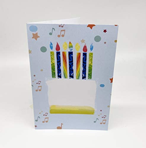 Talking PrintRecordable A5 Generic Audio Cards. Fancy Cake Cover - AG2255 . 30 second audio. Pulley activated. Immediate dispatch