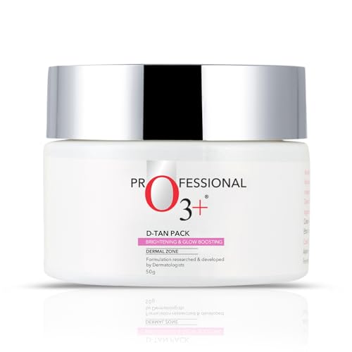 O3+ D-Tan Pack for Instant Skin Brightening and Lightening Benefits Infused with Mint and Eucalyptus Oil - Suitable for All Skin Types (50gm)