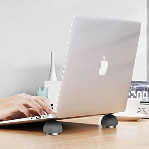 Laptop Cooling Stand,Ergonomic Laptop Cooling Pad Small Invisible Cooler Ball Portable Magnetic Laptop Cooler Stand for Laptop Computer Cover