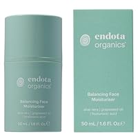endota Organics Balancing Face Moisturiser 50 ml, a naturally-balancing moisturiser to soothe and smooth oily to combination skin.