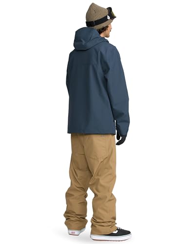 Image of Volcom Men's Buckthreeeighty Snowboard Jacket - 10k Waterproof 2-layer Shell, Zip Tech