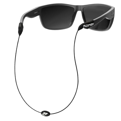 Pilotfish Straight Wire Eyewear Cable Retainer - Multiple Colors - Sunglass Holder Strap - Sunglasses Retainer