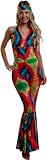 60s Tye Dye Jumpsuit Psychedelic Girl Women's Costume X-Small 2-4 Pink