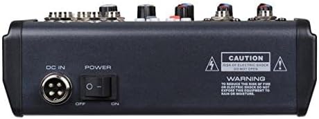 Miniatura 4 de Audio2000'S AMX7303- Mezclador de audio profesional de cuatro canales con procesador USB y DSP