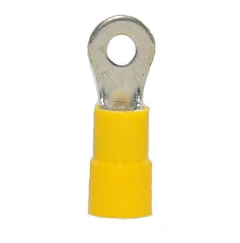 24-20 Awg Vinyl Insulated #6 Stud Ring Terminal (100/Pkg.)