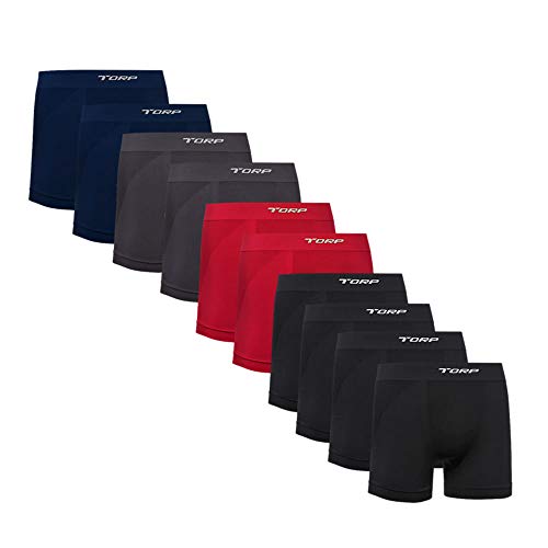 Cueca Torp 8015-910 Boxer em Microfibra Kit C/10 ST-Cores EG