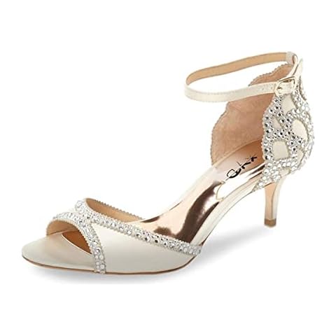 XYD Chic Peep Toe Satin Sandals Cover