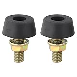 Lot de 2 ajusteurs d'arrêt de pare chocs en caoutchouc pour Nissan Patrol Y60 et Ford Maverick 88 94, filetage M8 x 1,25