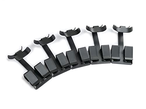 Grip Clip Roof Clips, Safe for Heat Tape, Electric Cable & Roof Heat Cable Installation, Prevents Roof Damage, Easy Nail-Free Outdoor Cable Clips, Your Ultimate Cable Clip (.325-5 Pack)